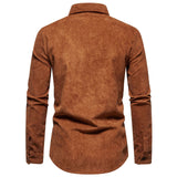 Men’s Solid Color Long Sleeve Shirt