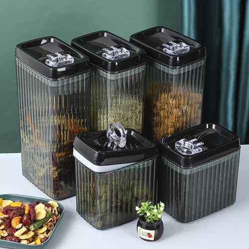 6-Piece Food Storage Jar Set