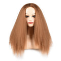 Women’s Handwoven Black Long Straight Wig