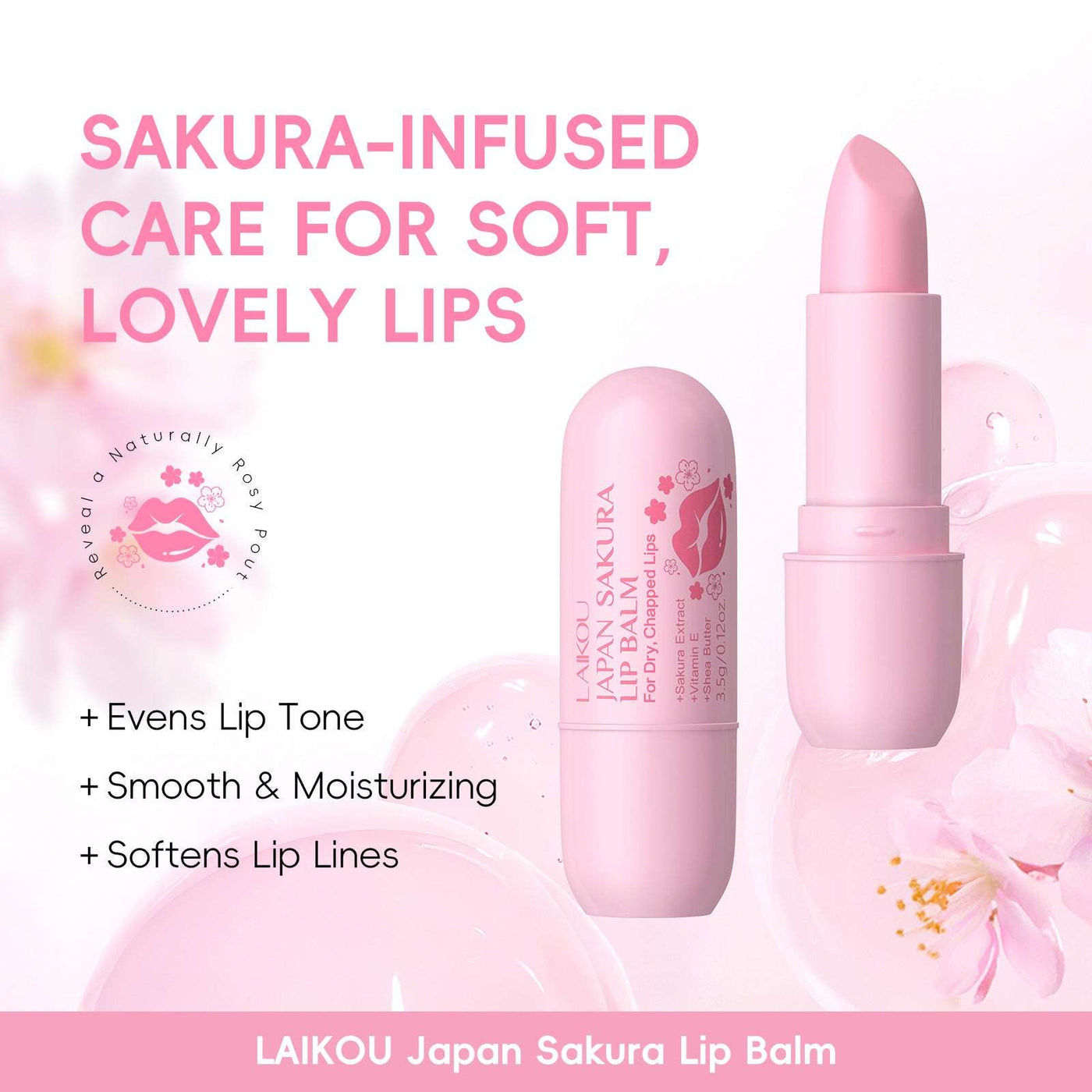 Fruit‑Flavor Warm Lipstick