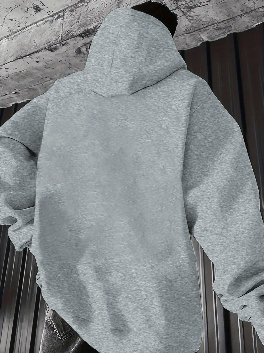 Loose-Fitting Cardigan with Zipper – Fleece Hoodie for Fall & Winter