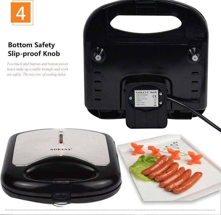 Home Hot Dog Roasting & Sausage Frying Machine