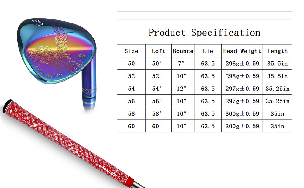 Golf Club Sand Wedge Pitching Wedge Angle Wedge