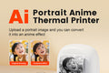 Portable Thermal Label Printer