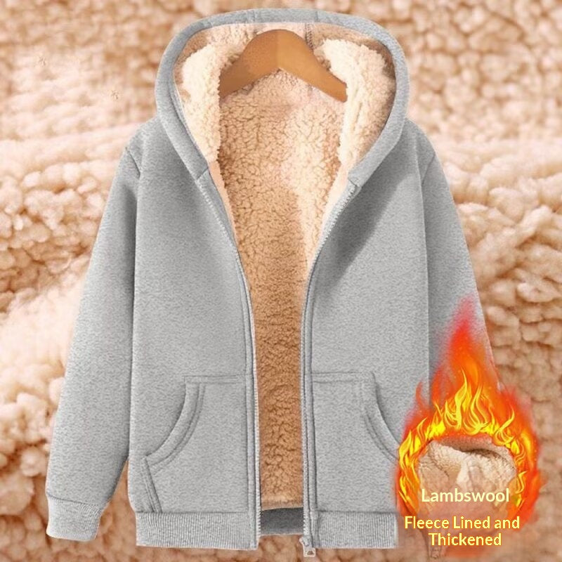 Heavyweight Fleece-Lined Extra-Thick Men’s Hoodie