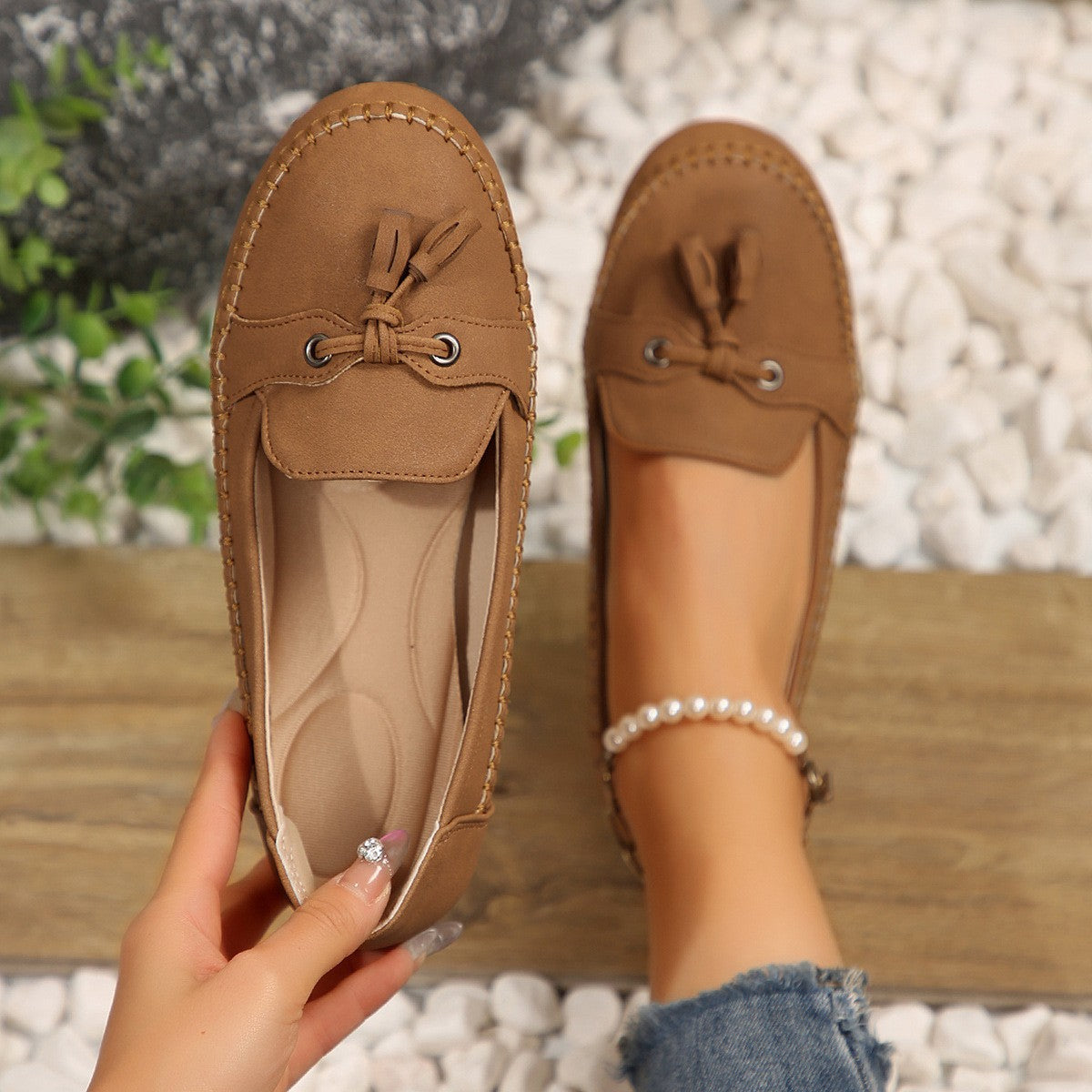 Women’s Round Head Loafers