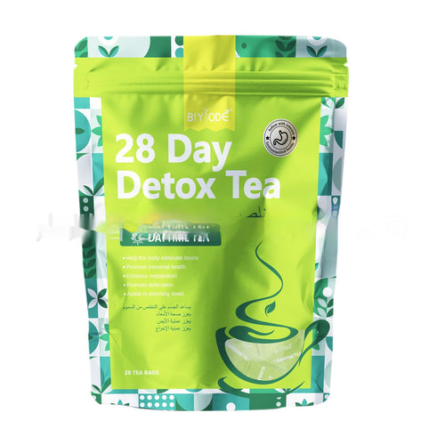 28-Day Detox Slimming Tea – Boost Metabolism & Cleanse Naturally