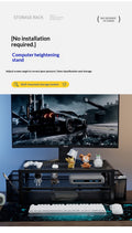 Two-Tier Computer Monitor Riser