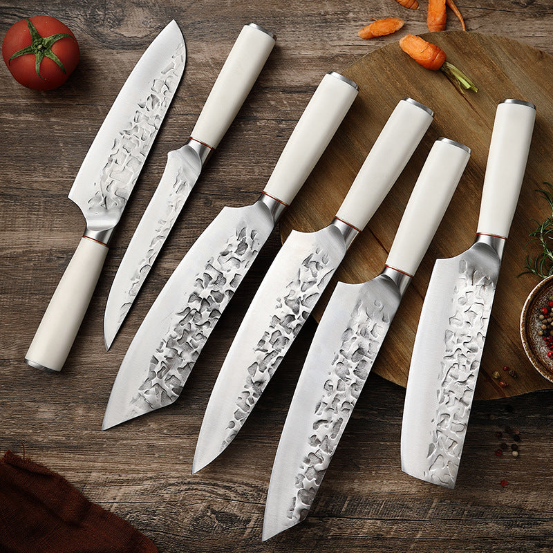 Hand-Forged Kitchen Knives