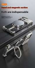 Magnetic Bezel-Free 360° Rotating Bracket Phone Case