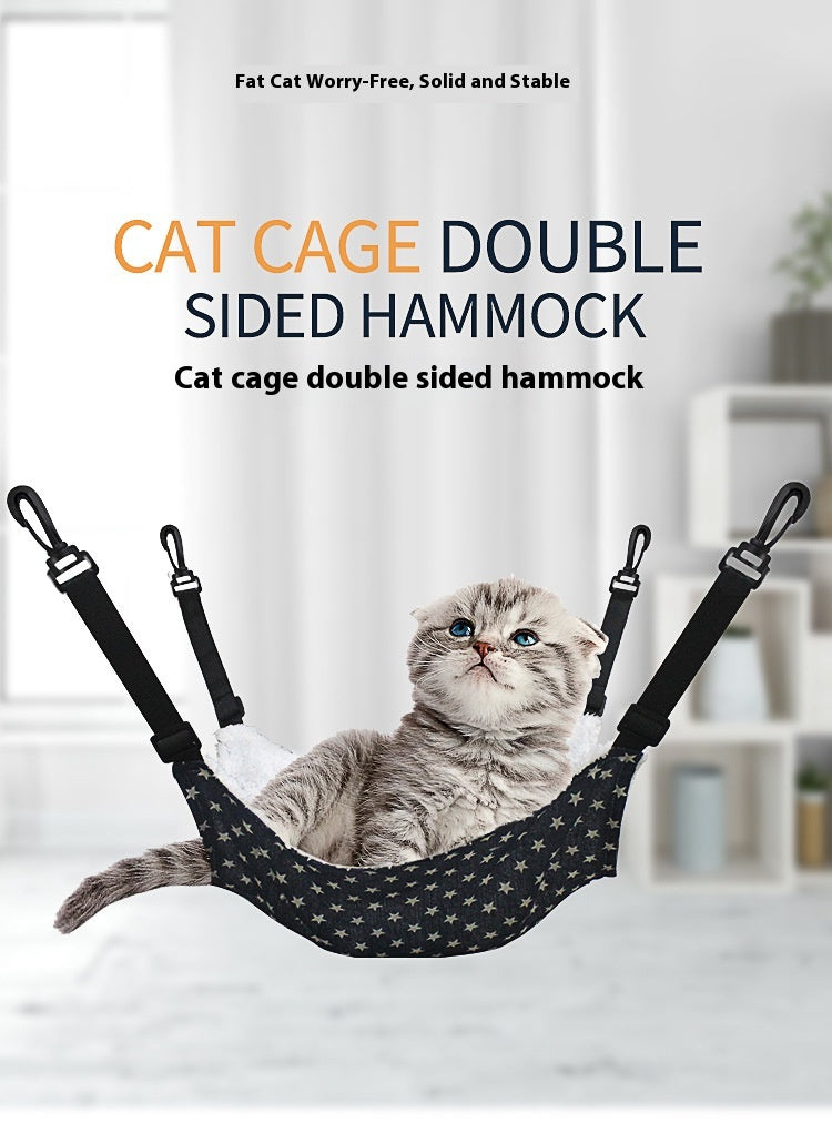 Lamb Fleece Cat Hammock