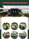 Outdoor Fully Automatic Camping Tent– 3 to 6 Person Waterproof Family Shelter