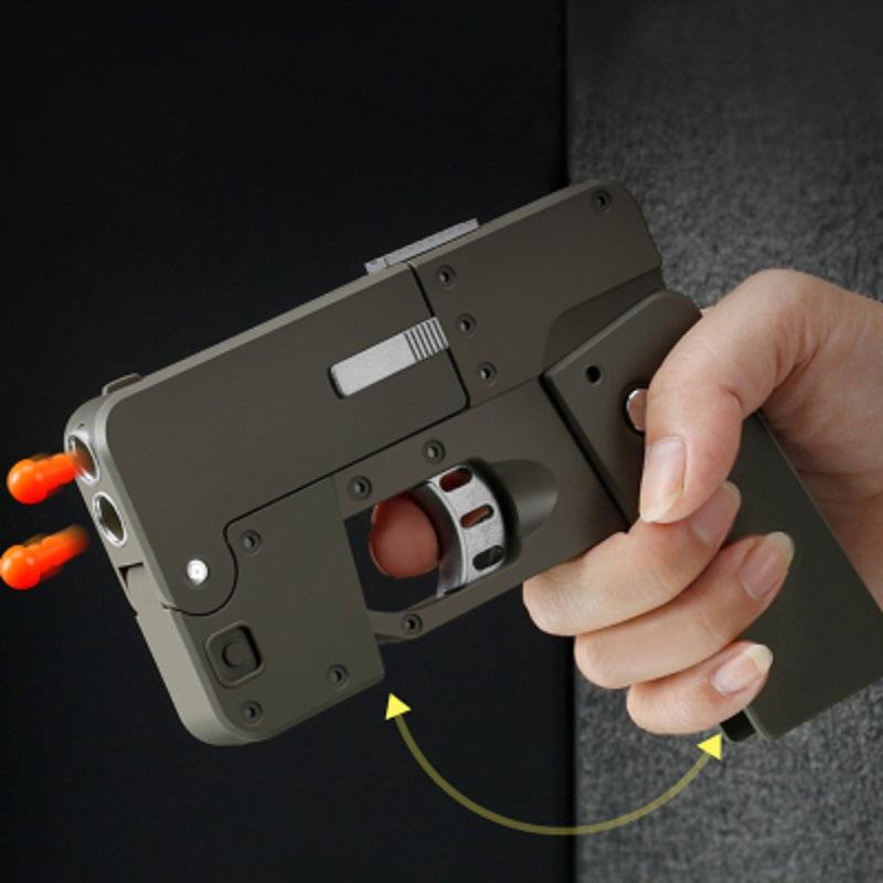 Harmless Folding Pistol Toy