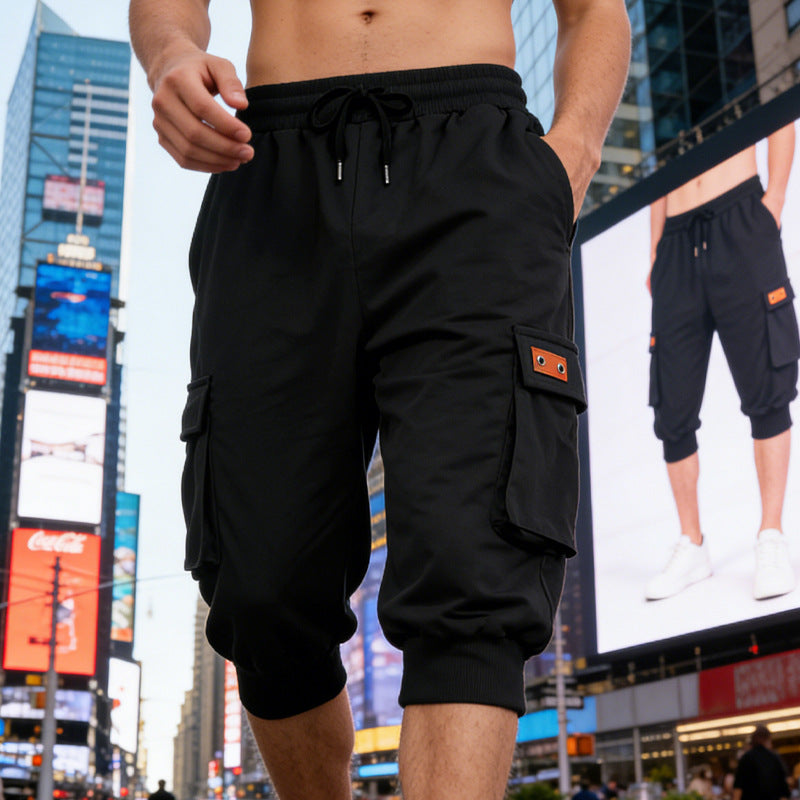 Men’s Loose-Fit Casual Outdoor Work Shorts – Comfortable Sportswear Essential