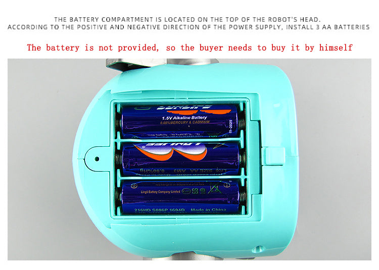 Electric Rock Robot – Music, Light, Automatic Walking & Dancing Toy