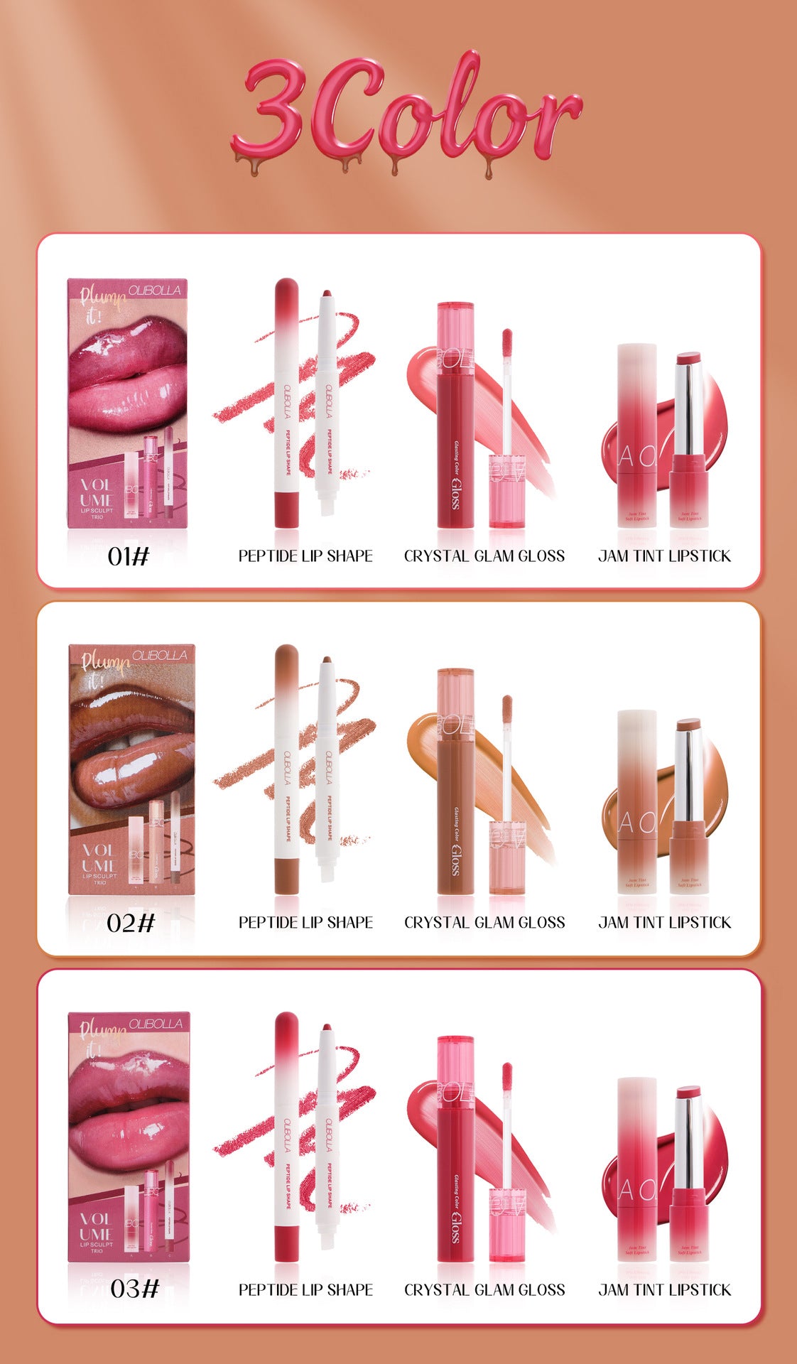 Makeup Set – Precision Eyeliner & Dewy Lip Gloss Duo