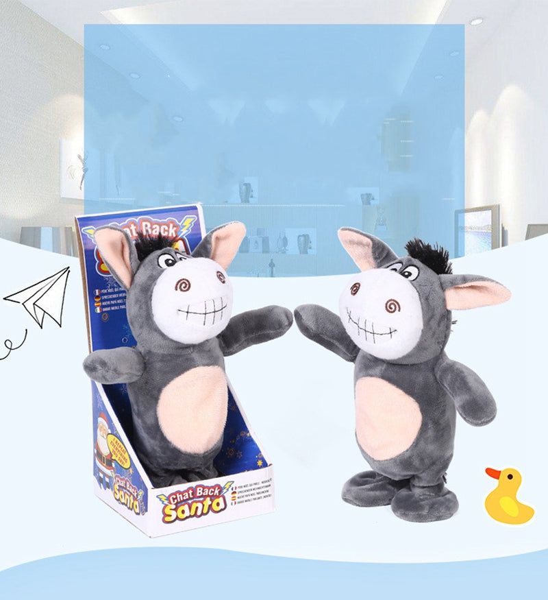 Electronic Robot Donkey – Remote Control Plush Toy for Kids
