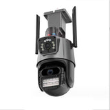 6‑Million‑Pixel Wireless PTZ Camera – Dual‑Lens Ball Machine with Night Vision & Smart Tracking