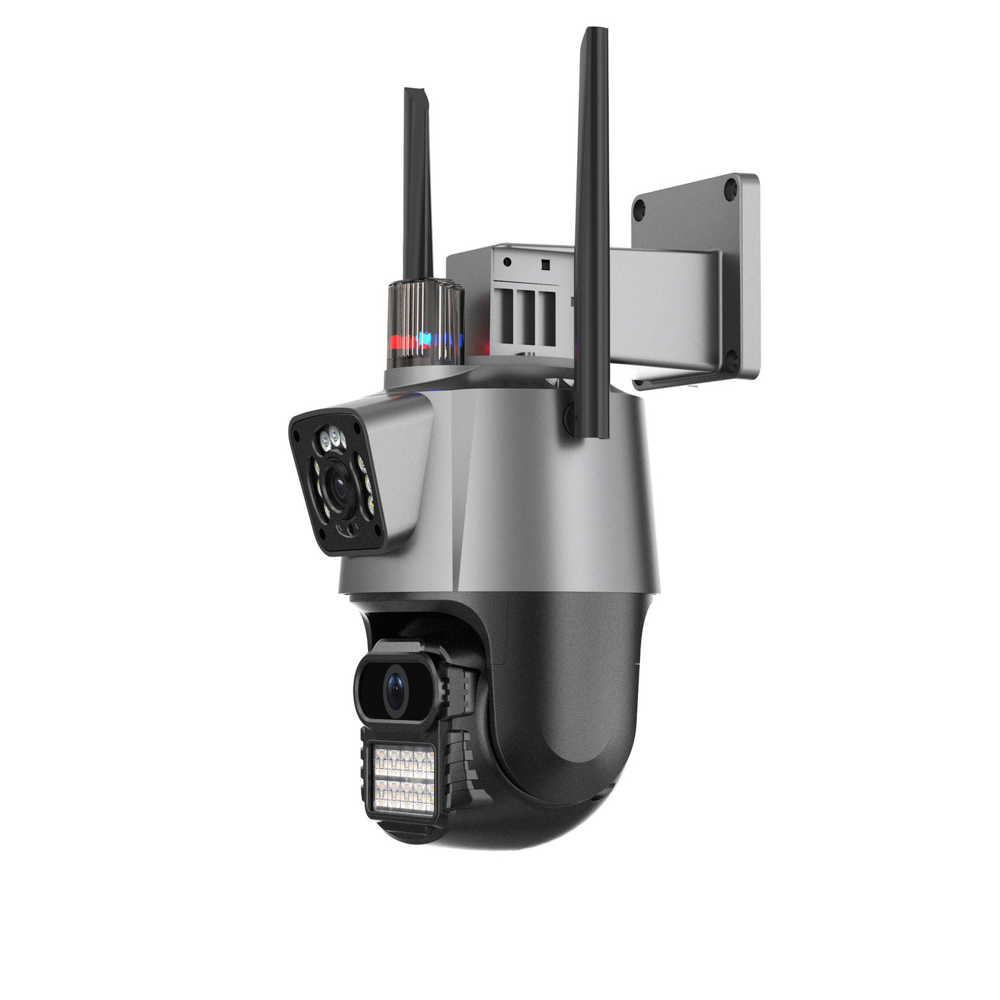 6‑Million‑Pixel Wireless PTZ Camera – Dual‑Lens Ball Machine with Night Vision & Smart Tracking