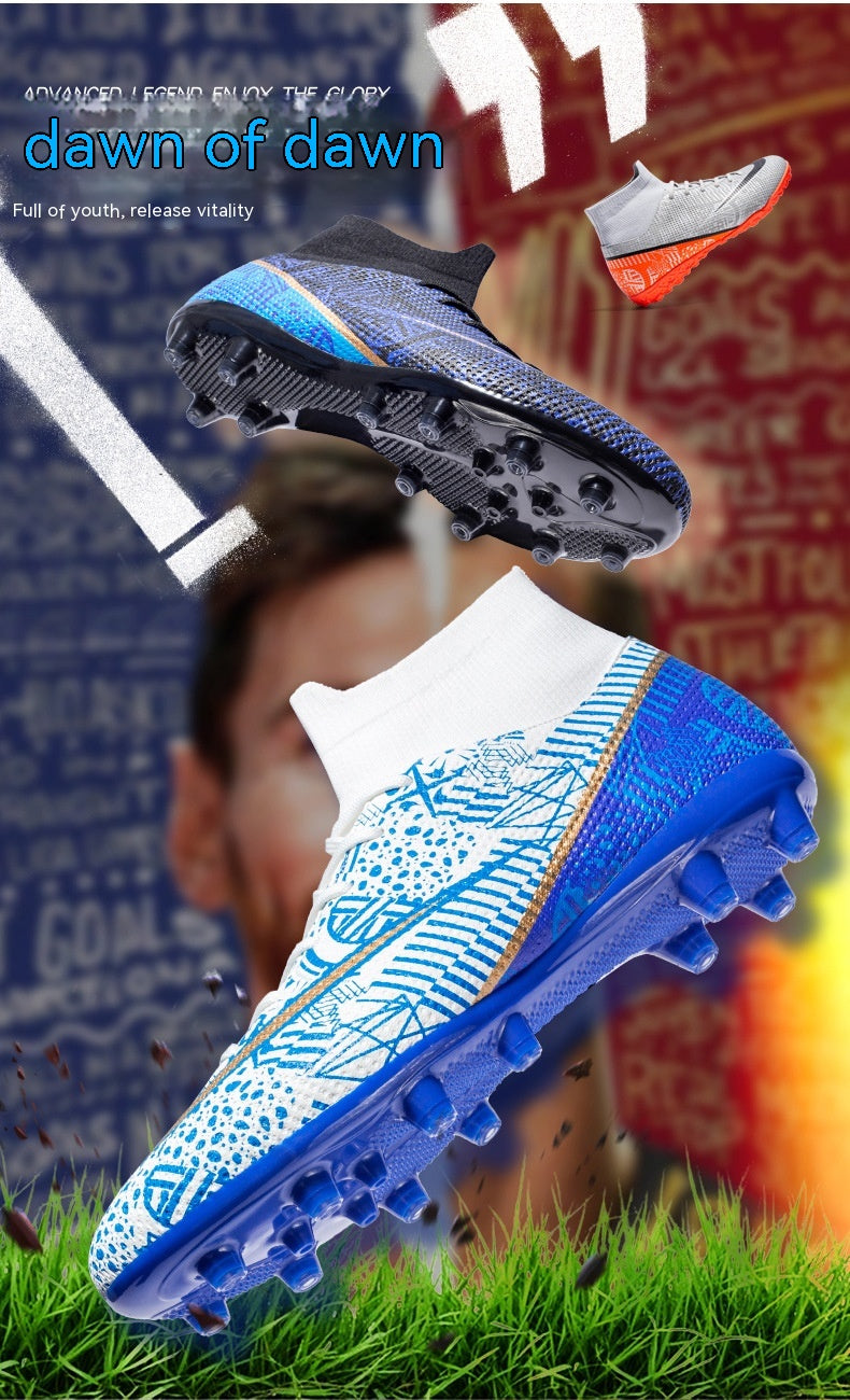 High-Top Soccer Shoes