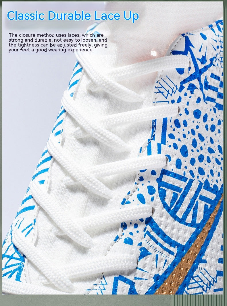 High-Top Soccer Shoes