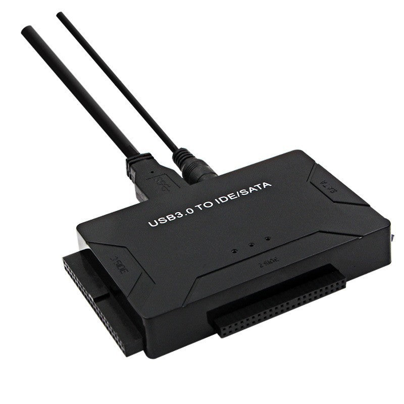 3‑in‑1 Desktop Hard Drive Adapter – Compatible with 2.5” & 3.5” HDD/SSD