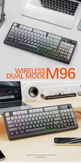 Wireless Bluetooth Dual-Mode Keyboard