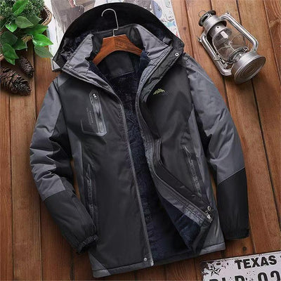 Men’s Stylish Waterproof Padded Cotton Jacket