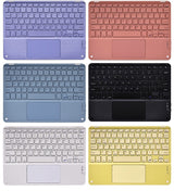 Square Hat Touch Bluetooth Wireless Charging Keyboard