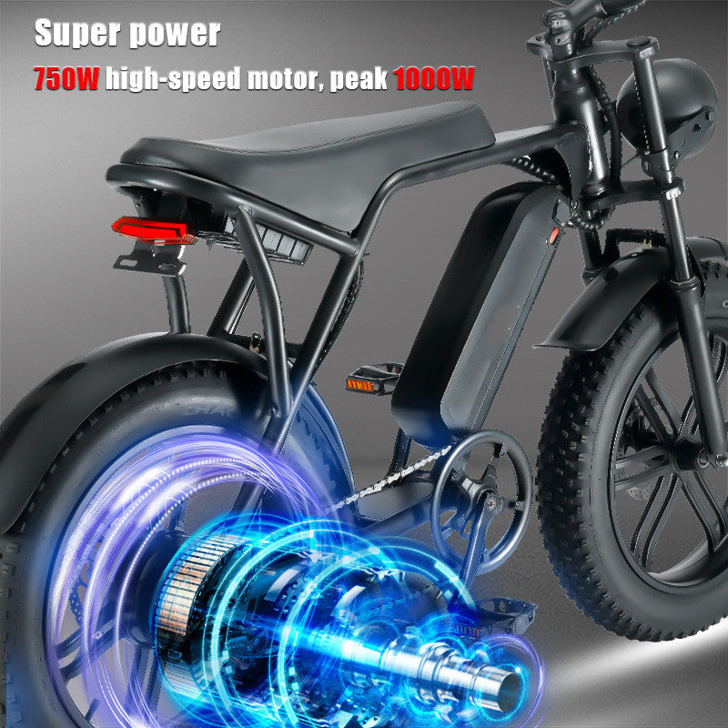 20-Inch Fat Tire Electric Bicycle