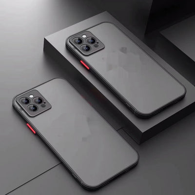 Frosted Skin Magnetic Suction Phone Case