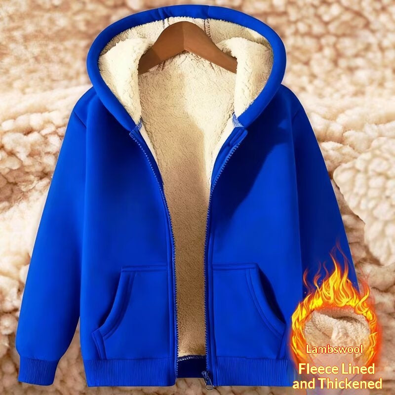 Heavyweight Fleece-Lined Extra-Thick Men’s Hoodie