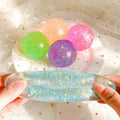 Golden Powder Maltose Ball – Soft Stress‑Relief Squeeze Toy for Relaxation & Sensory Play
