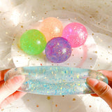 Golden Powder Maltose Ball – Soft Stress‑Relief Squeeze Toy for Relaxation & Sensory Play