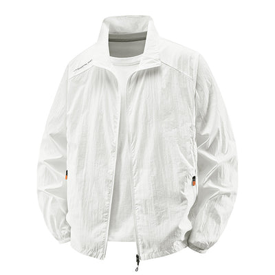 Men’s Lightweight Casual Large-Size Sun Protective Jacket