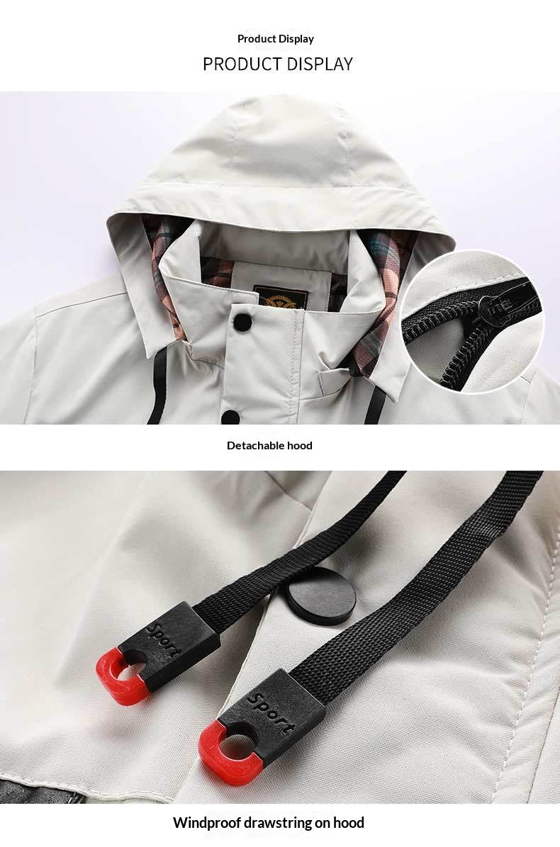 Men’s Mid-Length Casual Jacket