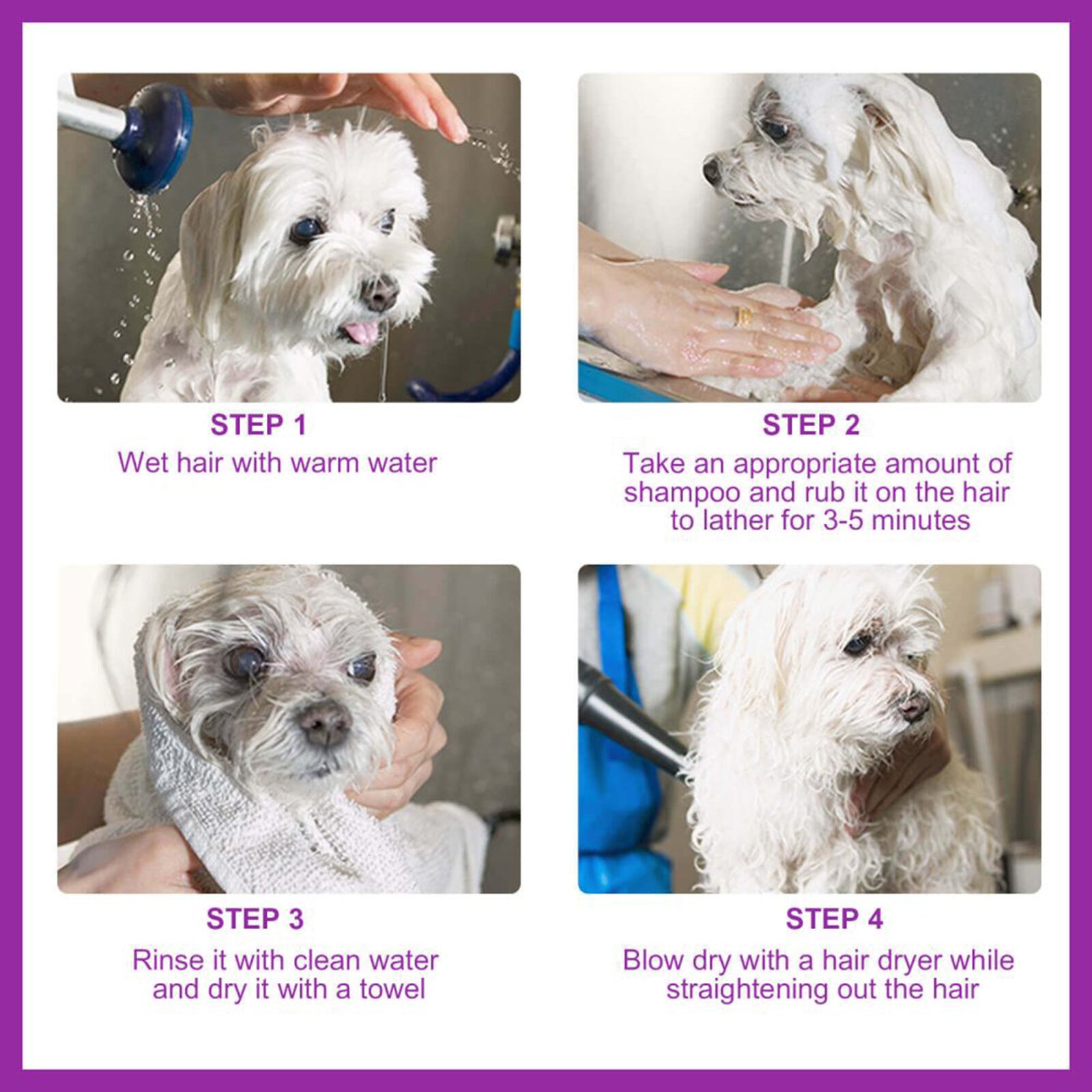 Pet Shampoo – Anti-Itch, Hair Softening & Anti-Knot Formula