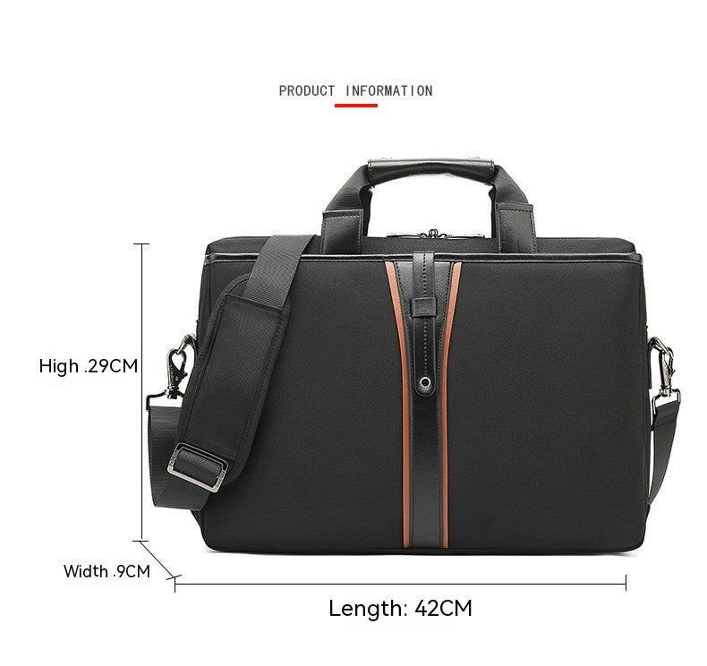 Business Large‑Capacity Single‑Shoulder Laptop Backpack