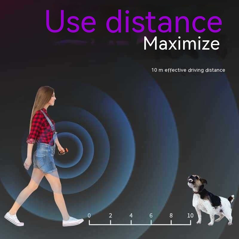 Three‑Head Ultrasonic Dog Repellent – High‑Power Deterrent with Spray Function