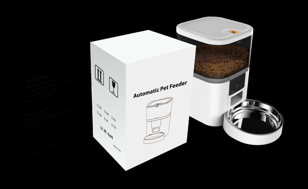 Smart Pet Feeder with Video Camera