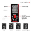 Laser Rangefinder – 100m/120m Digital Measuring Tool for Rooms & Building Projects