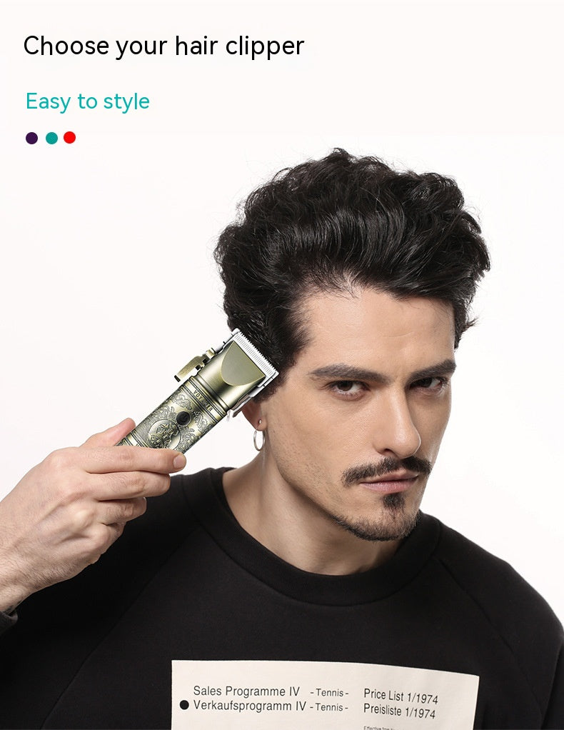 Men’s Gradient Retro Hair Clipper