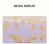 Ladies Cowhide Embroidery Bamboo Handbag