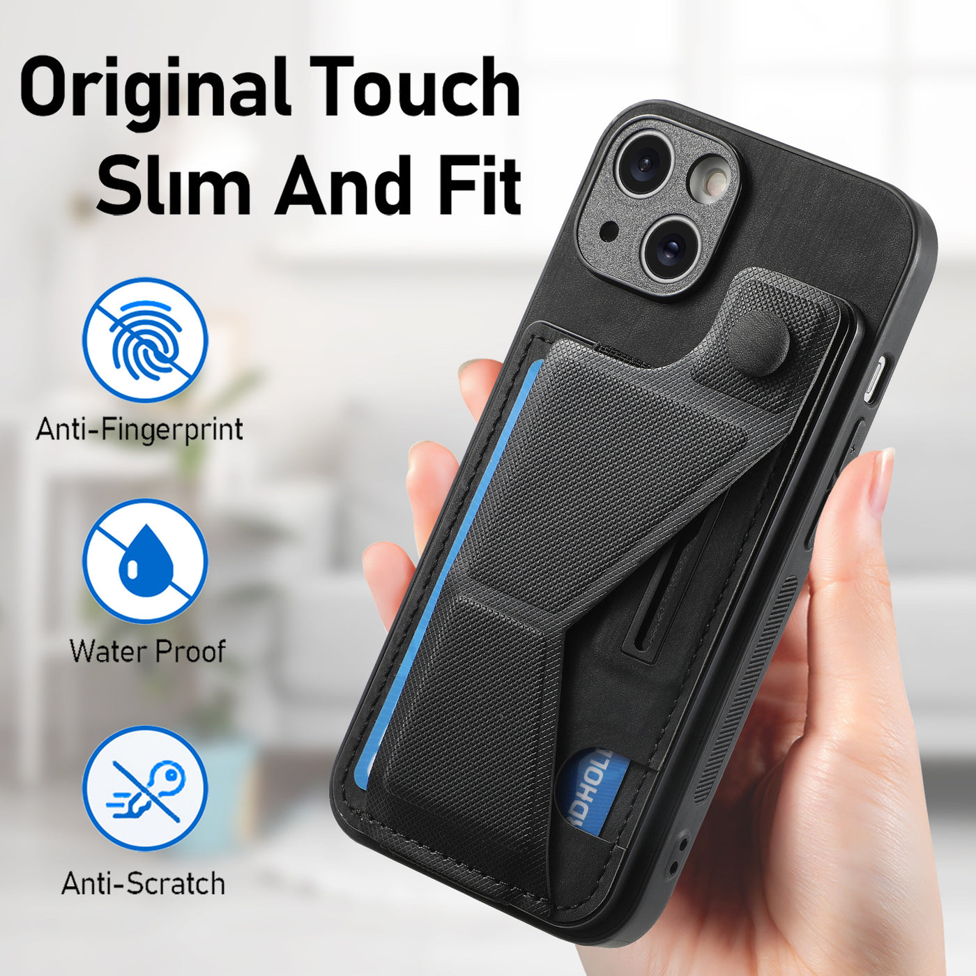 Multi-Angle Slide Rack Phone Case –Adjustable Stand & Protective Cover
