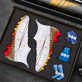 Men’s High-Top Soccer Artificial Grass Training Shoes