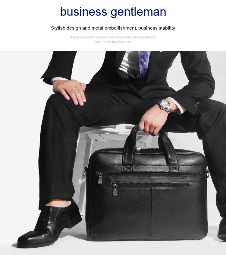 Men’s Leather Handbag Briefcase