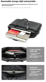 Men’s Leather Handbag Briefcase