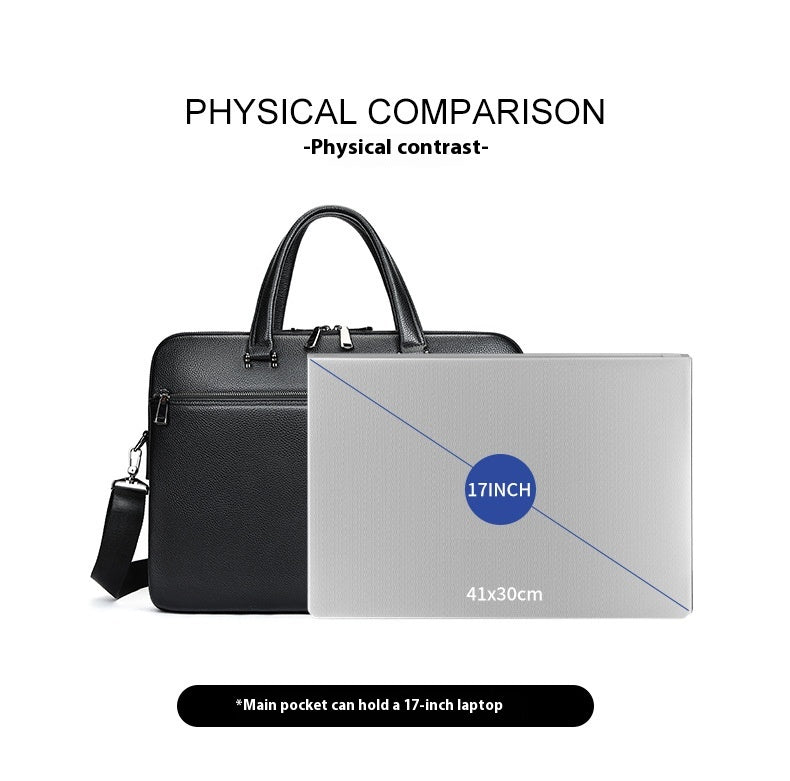 Men’s Leather Handbag Briefcase