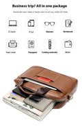 Men’s Leather Document & Laptop Bag