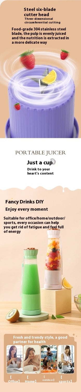 Portable Electric Juicer